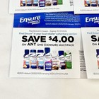 Lot Of 6 Coupons  4 Each Off Ensure Multipack Exp  03 31 26  read Description 