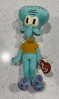 Ty 2004 Squidward Tenacles Plush Viacom Spongebob Squarepants - With Tag