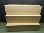  3  2  X 2  X 8   Solid Basswood Carving Turning Wood Blocks Lot Of 3 Kilndried 