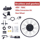 700c Front rear Wheel Electric Bicycle Conversion Kit E Bike Motor Kit 48v 1000w