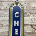 Vintage Style Chevrolet Metal Sign 28 X 5 Retro Hotrod Garage Mancave
