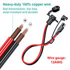 Sae Quick Connector Harness Sae Adapter Male Plug To Female Socket Cable 12awg