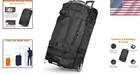 30-inch Stylish Rolling Duffle Bag     Durable  Water-repellent Travel Companion
