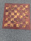 One Of A Kind  Handmade Chess   Checkers Board   Artisan Piece           Fast Ship 