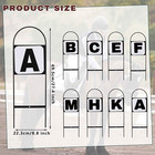 8pcs Dressage Letters Arena Markers metal Dressage Arena Letters Dressage