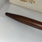 Customized Vintage Gavel Made From Walnut   Brass Metal Band