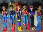 Large Barbie Doll  Superhero  Monster High Mixed Lot Of 32 Girl Toy Clean-up Lot