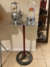 Vending Peanut Machine Gumball Atlas Bantam 5 Cent  Atlas Ace 1 Cent With Stand