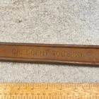 Vintage Crescent Tool 18  Adjustable Wrench Drop Forged Steel Usa