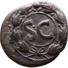 Emperor Octavian Augustus  Genuine Ancient Coin Roman Empire Antioch Reverse Sc