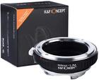 K f Concept Lens Mount Adapter For Nikon Nikkor F Mount Lens To Leica M Mount