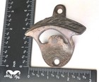Vintage Drink Coca Cola Bottle Opener   Starr Wall Mount   Brown Co 