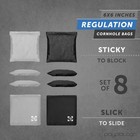 Professional Cornhole Bags - Set Of 8 Regulation All Weather Two Sided Bean Bags