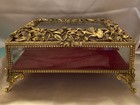 Jewelry Casket Box -matson Ormolu Vanity Item