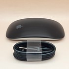 Apple Magic Mouse Black Usb-c Multi-touch  Mxk63am a Genuine A3204 W  Cable