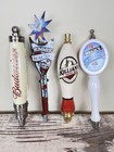 Vintage Beer Tap Lot Of 4  Bar   Man Cave   Collectors   Ales   Ipas   Seasonal