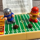 Vintage Tomy Funny Football 1980 Bandai Wind Up Toy Pocket Game Complete Field