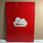 Vintage Red Coach Grill Restaurant Menu With Stapled Inserts Ma  Ny  Fl  1950   s