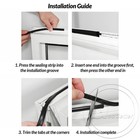Upvc Window Door Gasket Bubble Flipper Rubber Draught Seal Vent Sash Replacement