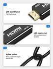 4k Mini Displayport To Hdmi Cable 25ft Uhd Thunderbolt To Hdmi Cord  Mini Dp    