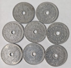 Lot Of 8 Washington State Sales Tax Tokens