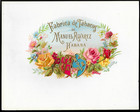 Beautiful Cigar Label 1900s  Vintage Havana Collectibles 