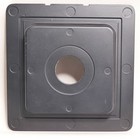 Cambo 4x5 Recessed Lens Board For View Camera  Black Aluminum  34 14mm Hole