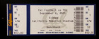 2025 California Bears - Texas Southern Tiger Ticket Cal Daily Paper   Flip Chart