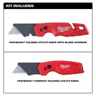 Milwaukee 48-22-1503 Fastback Folding Tool Free Utility Knife Set - 2 Pc