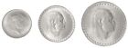 Egypt 1 Pound - 50 Piastres Silver Set  1970  Km  422-425  Mint  Commemorative