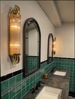 Vintage Art Deco Brass Ship Wall Sconce Nautical Light Fixture Lamp Set Of 4