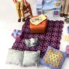 Fisher Price Loving Family Dollhouse Play Food  Dolls Furniture Lot Vintage