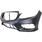 Front Bumper Cover Primed For 2014-2016 Mercedes Benz E350 With Amg Package