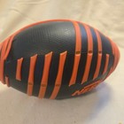 Nerf Weather Blitz Foam Football Black And Orange All-weather Play