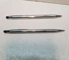 Vintage Cross Century Chrome Mechanical Pencil Set Of 2 Usa Vgc