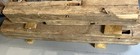 Genuine Antique Hard Wood-hand Hewn-barn Beam Mantel 5 Or 6 Ft Long 8   x 8    Ohio