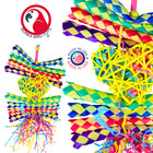 Bonka Bird Toys 1730 Foraging Heart Medium Chew Shred Parrot Cage Toy Conure Pet