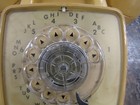 Vintage Rotary Telephone Gte Automate Electric Yellow Mod 80 - Mz19