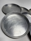 Lot Of 10 Vintage Aluminum Camping Plates 8 75    X  75    Scouts Camp Closed Down