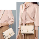 1pc 120cm 47 24in Pu Leather Metal Bag Chain Shoulder Strap Replacement - New