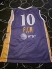 Los Angeles Sparks Plum  10 Purple White Yellow Basketball Jersey Wnba