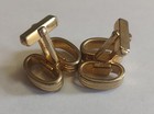 Vintage Gold Tone Cuff Links