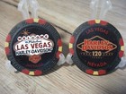Las Vegas  Nevada Harley Davidson Poker Chip - 120th Anniversary - Black