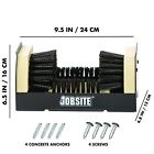 Jobsite Boot Scrubber - The Original Shoe Scraper   Cleaner Brush