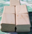 Stampin    Up  Unused Blank Wood Blocks  1 1 4    Long X 7 8    Wide  Set Of 5 Nos