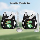 Toddler Harness Backpack Leash With Wrist Link   Cute Dinosaur Anti-lost Walk   