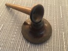 Antique Wood Small Stethoscope   Late 19th Century Doctor Medical Equipment  2