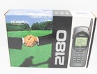 Vintage 1997 Nokia Black Slim Brick Rectangular Cell Phone Pull Out Antenna