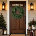 26       Large Real Touch Christmas Wreath  Artificial Cedar Wreath For Door