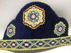 Vintage Ornate Beaded Headdress Southwestern Navajo Native American Indian